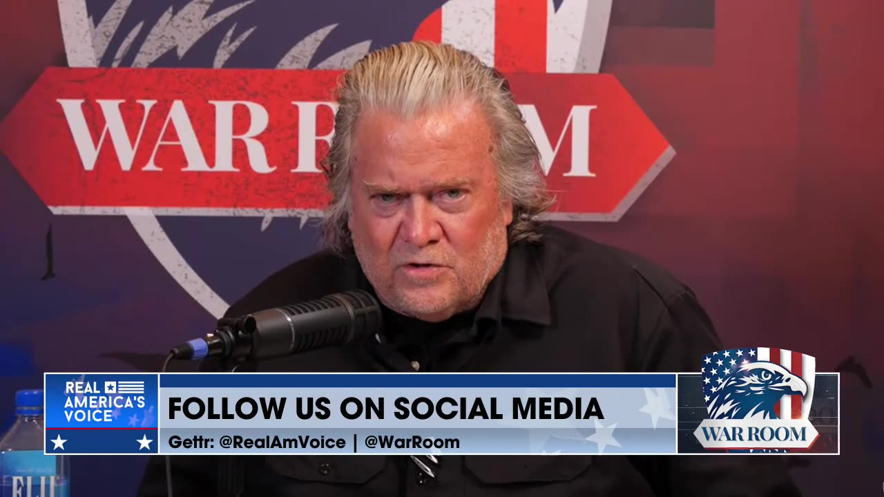 BANNON: What Was I Ranting About When I Became Labeled As An Anti-Semite? I Called Out Bibis BALD-FACED LIE That The Iranians Were On The Cusp Of Developing Nuclear Weapons. THEY WANT REGIME CHANGE