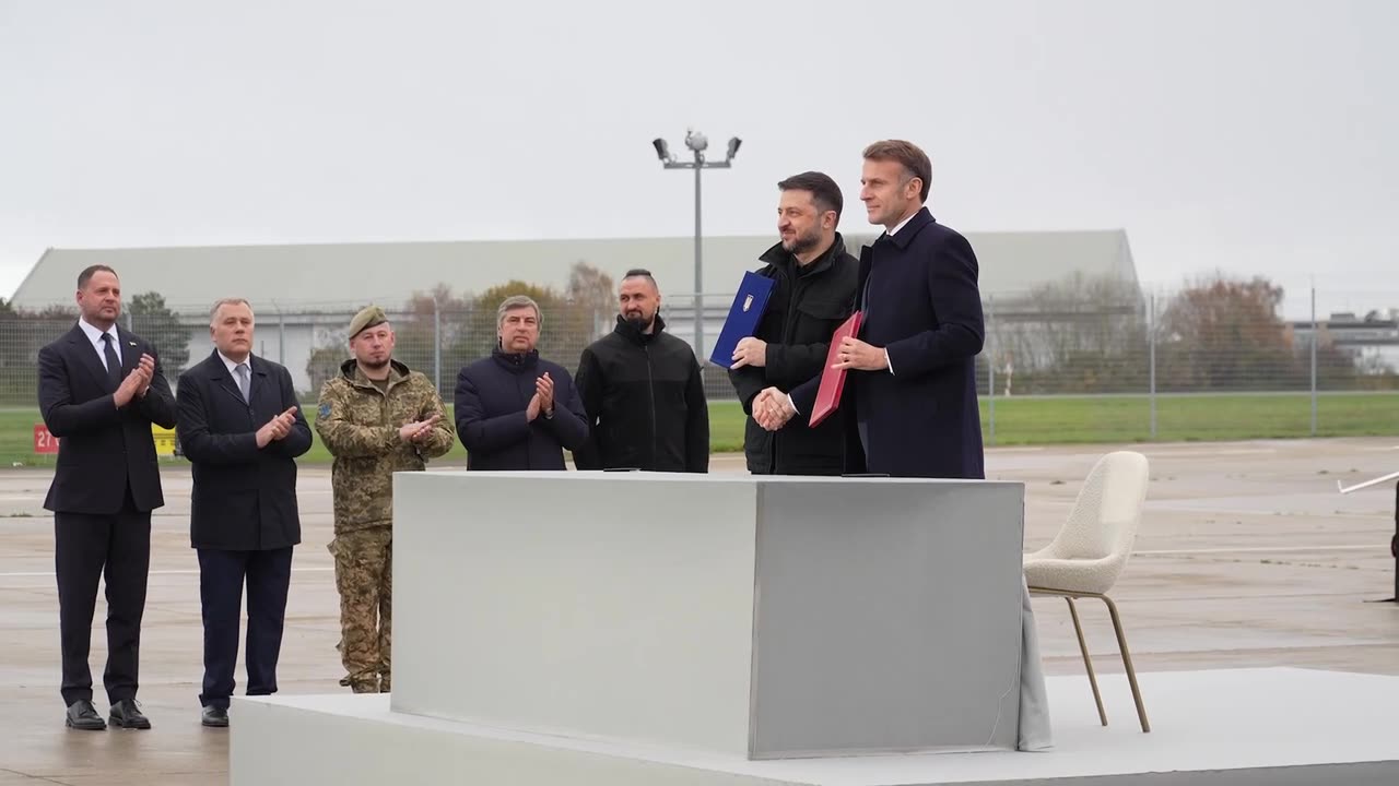 π«π·πΊπ¦ Zelensky: We signed a declaration of intent with Macron on cooperation in the field