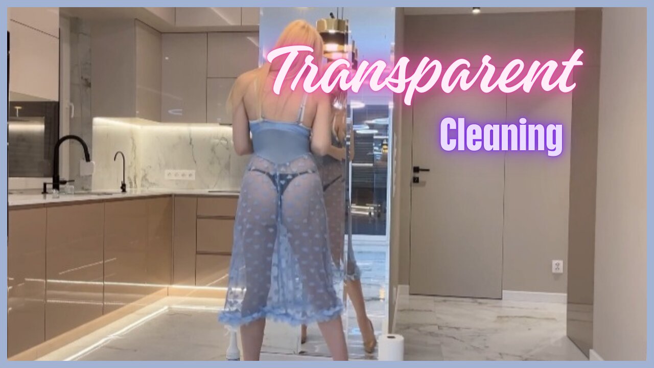 Transparent Mirror Cleaning | Try on Haul | Calm Relax Vibe