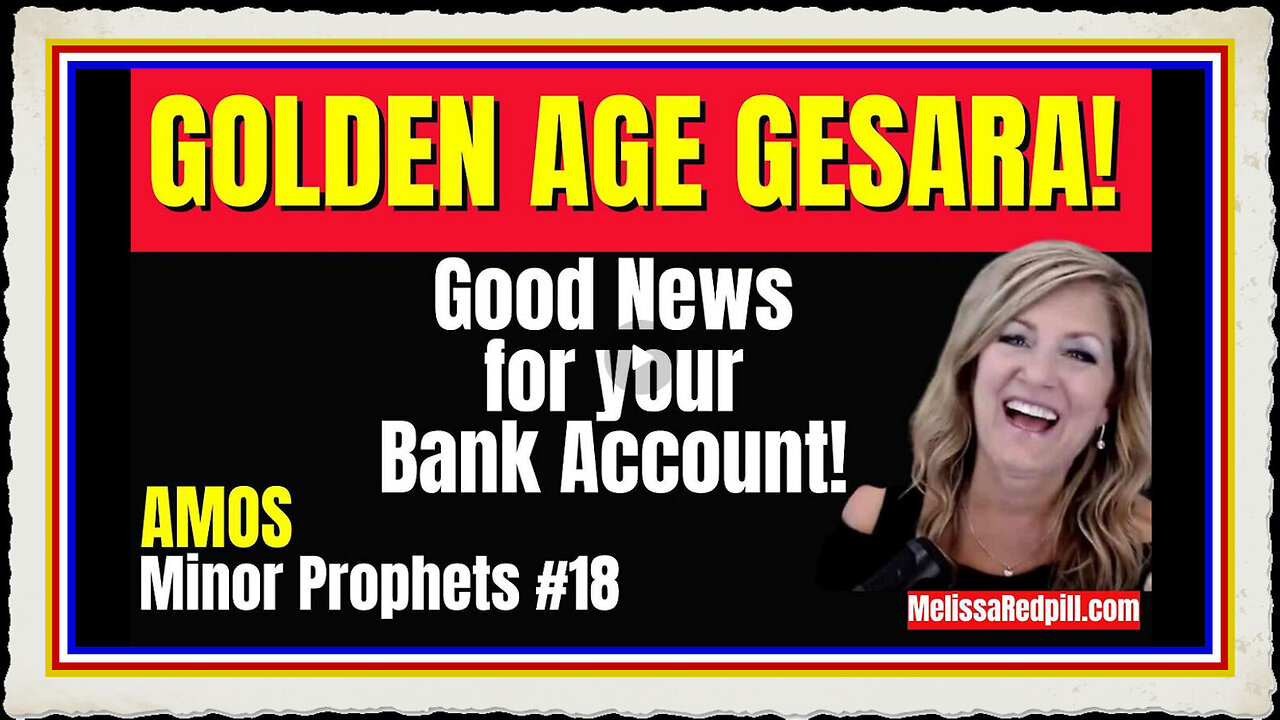 GESARA Golden Age - Prophets Study #18 Amos Sat 10-25-25 10 30AM CST