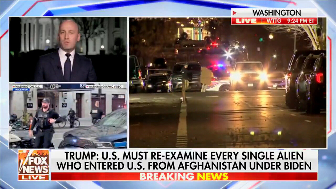 Stephen Miller Absolutely Throttles Biden For Policies That Led To National Guard Terrorist Attack