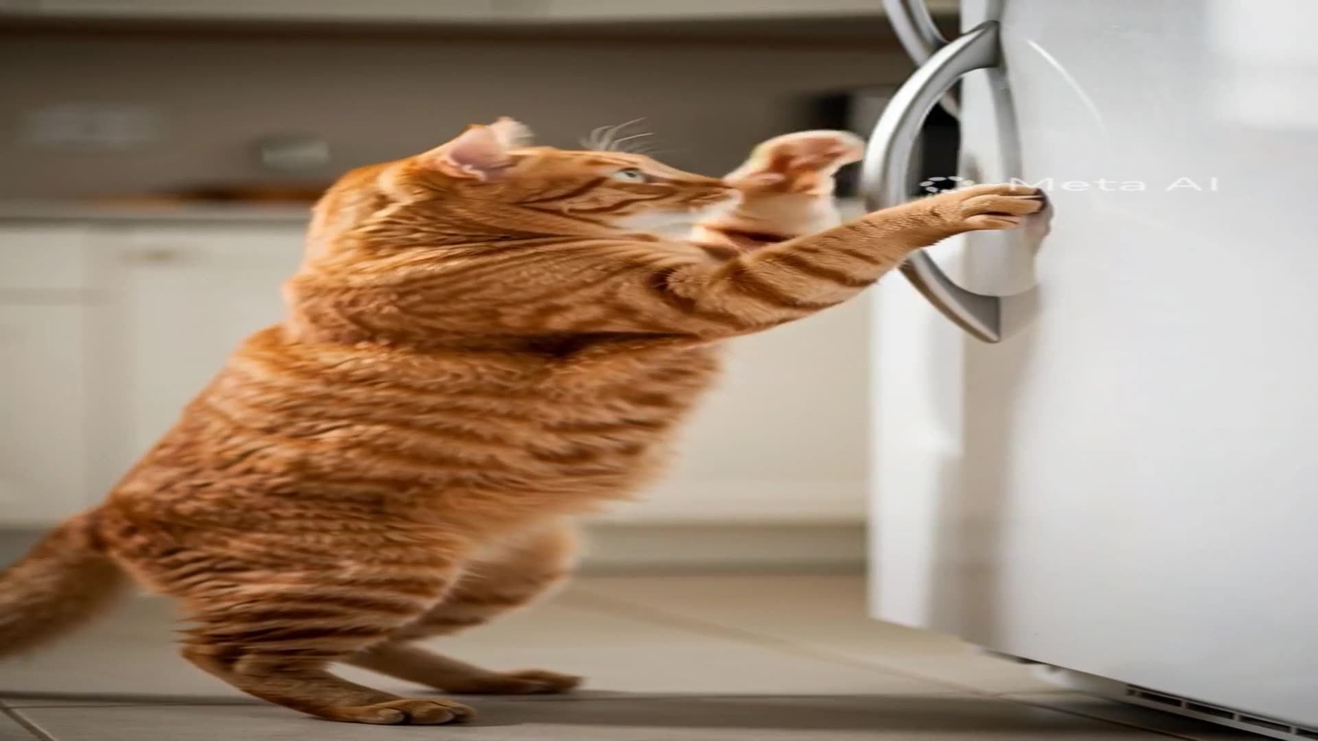 Sneaky-Little Cat Loses Its Mind — Funny Cat Video