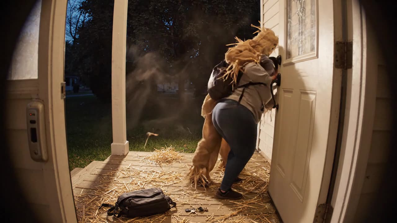 😱 Woman Caught on Doorbell Camera! Funny Girls Scary Pranks - Viral Video - Curvy Girl Model
