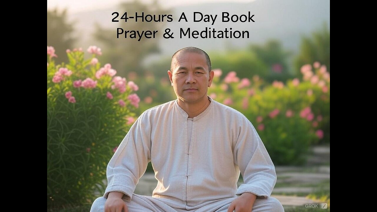 Twenty-Four Hours A Day Book– November 27 - Daily Reading - A.A. - Serenity Prayer & Meditation