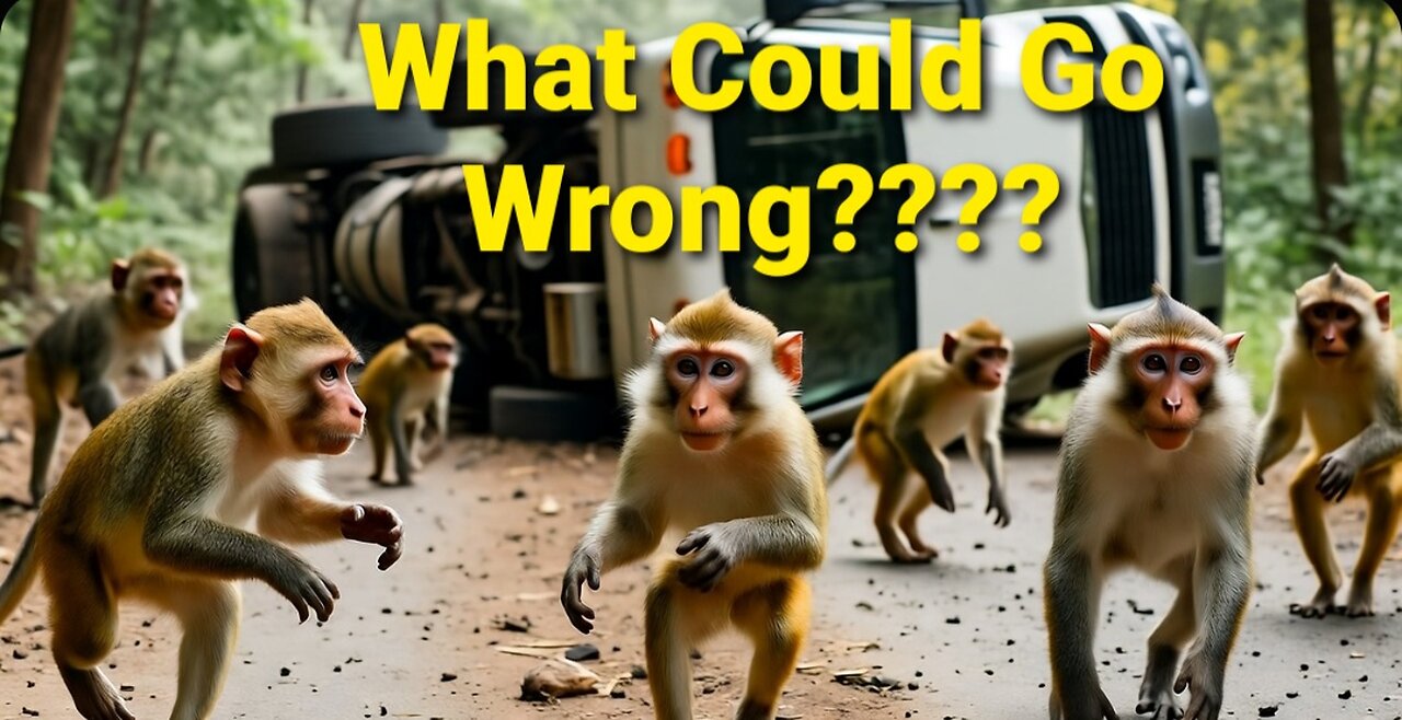 Escaped Aggressive Lab Monkey Terrorizes Mississippi After Truck Crash!