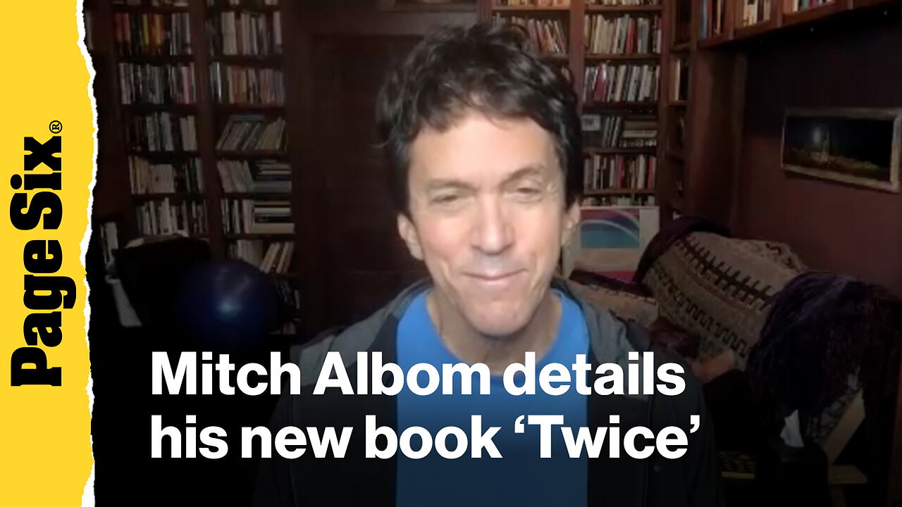 Mitch Albom details his new book romance novel Twice