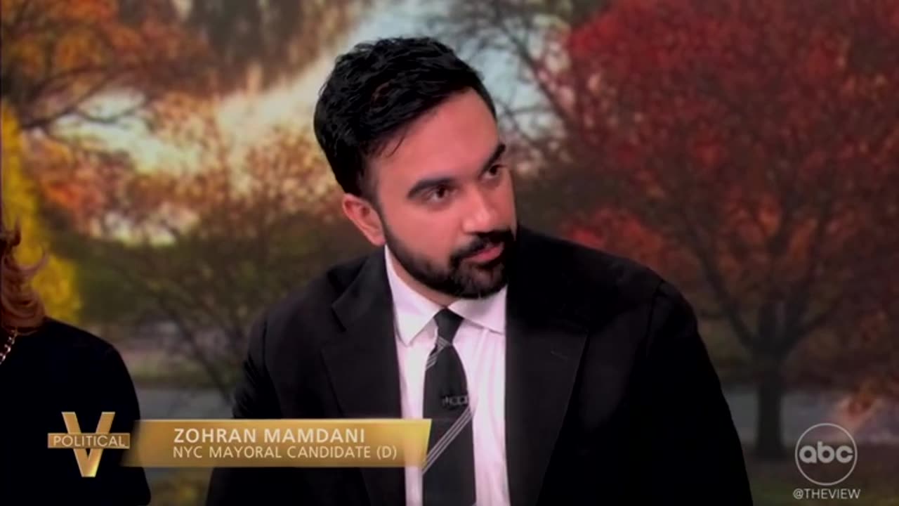 The View Co-Host Presses Zohran Mamdani On His Anti-Police Rhetoric
