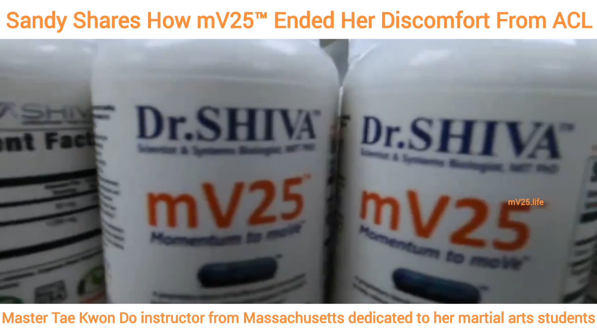 How mV25â„¢ Helped a Martial Artist Heal