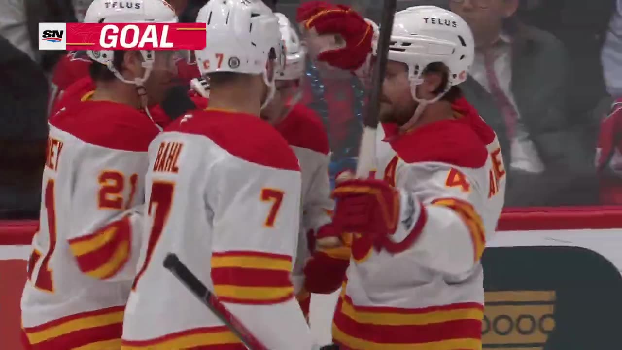 Calgary Flames - WHAT A SHOT ๐ฅต