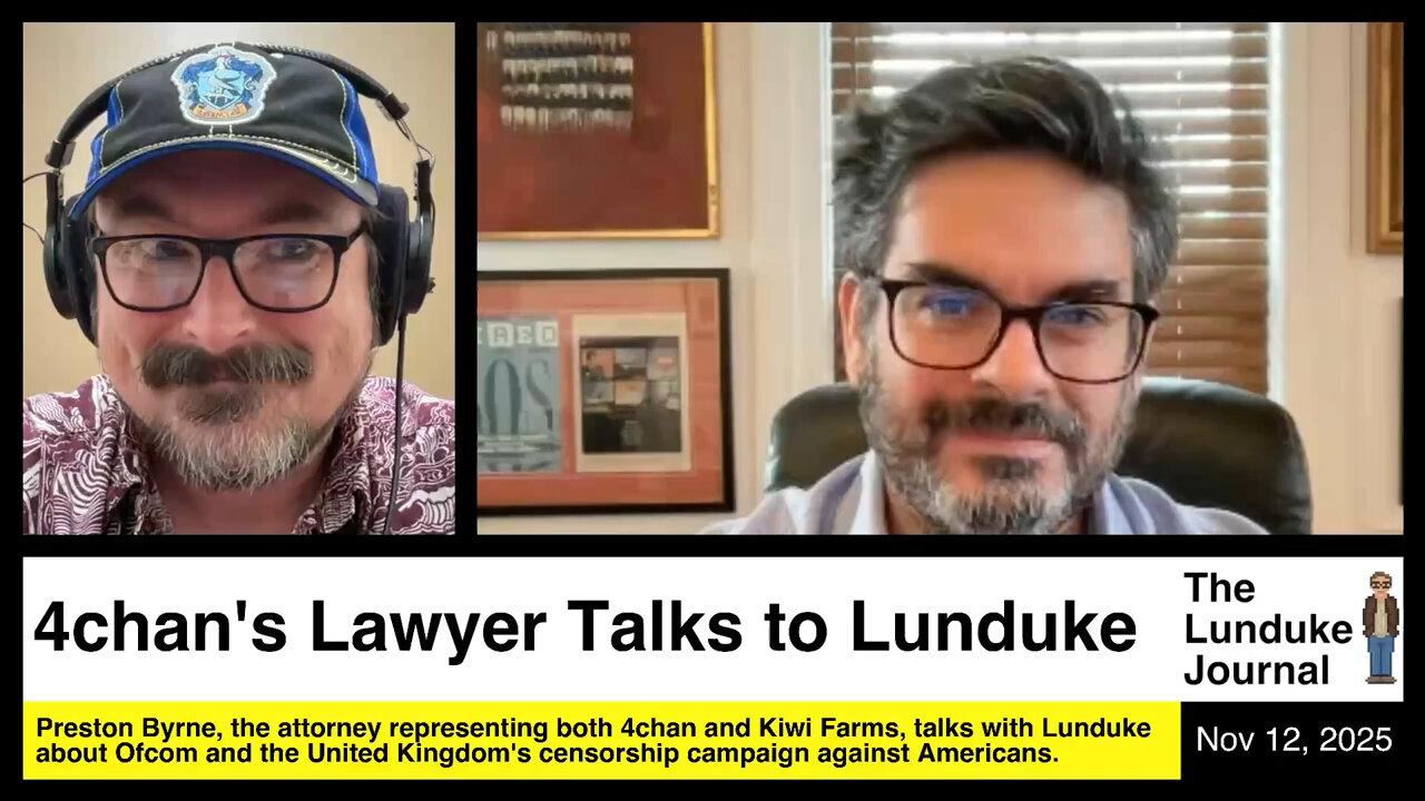 4chans Lawyer Talks to Lunduke