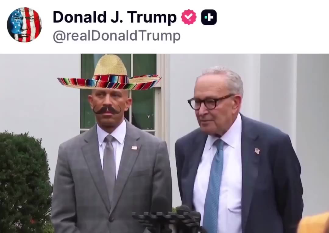 The President of the United States just posted this