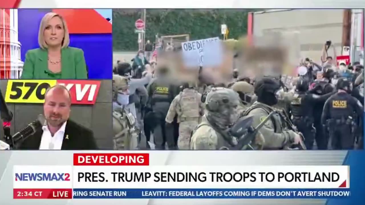 “Portland turned their city over to Antifa years ago - My latest appearance on NEWSMAX