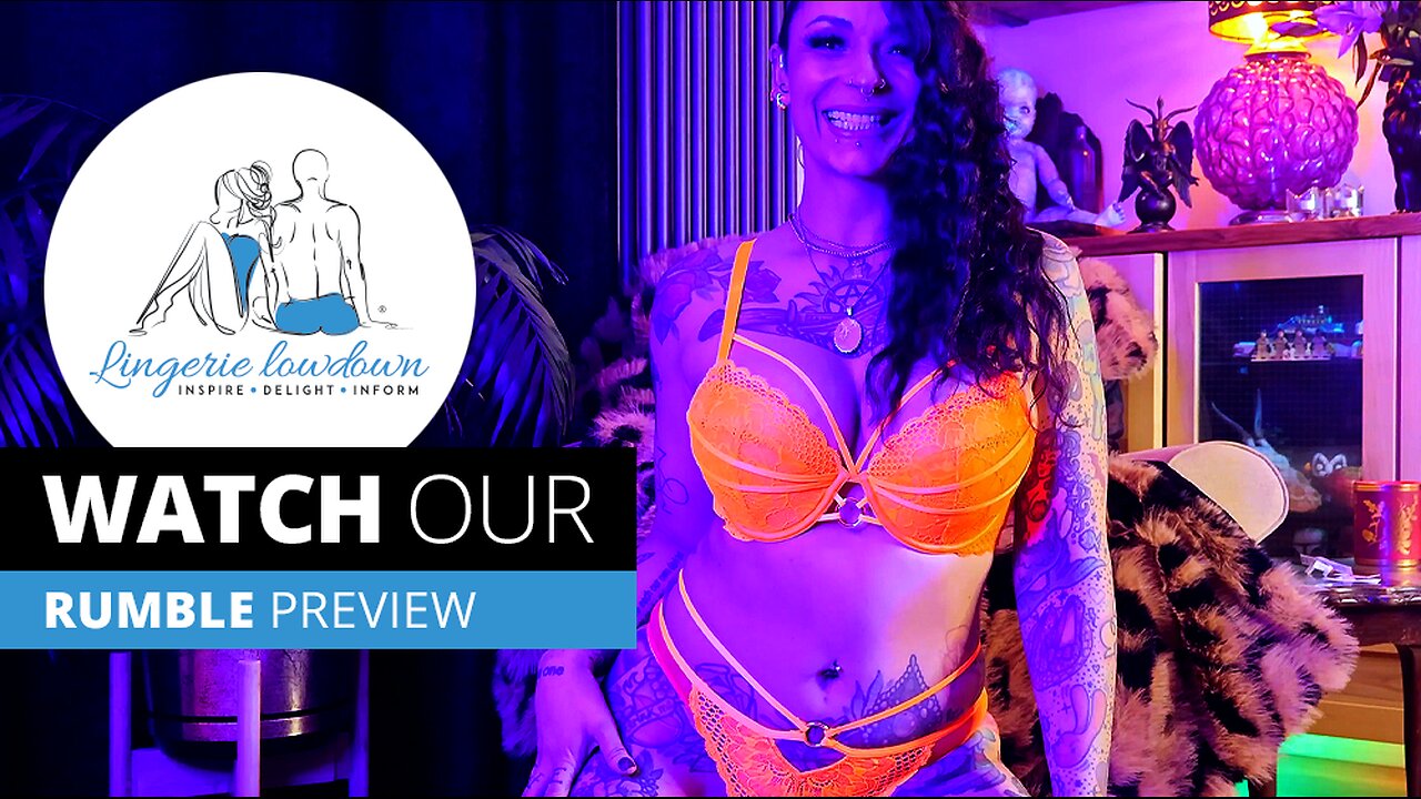 November Reign reviews Ann Summers Compelling padded plunge bra and Brazilian brief