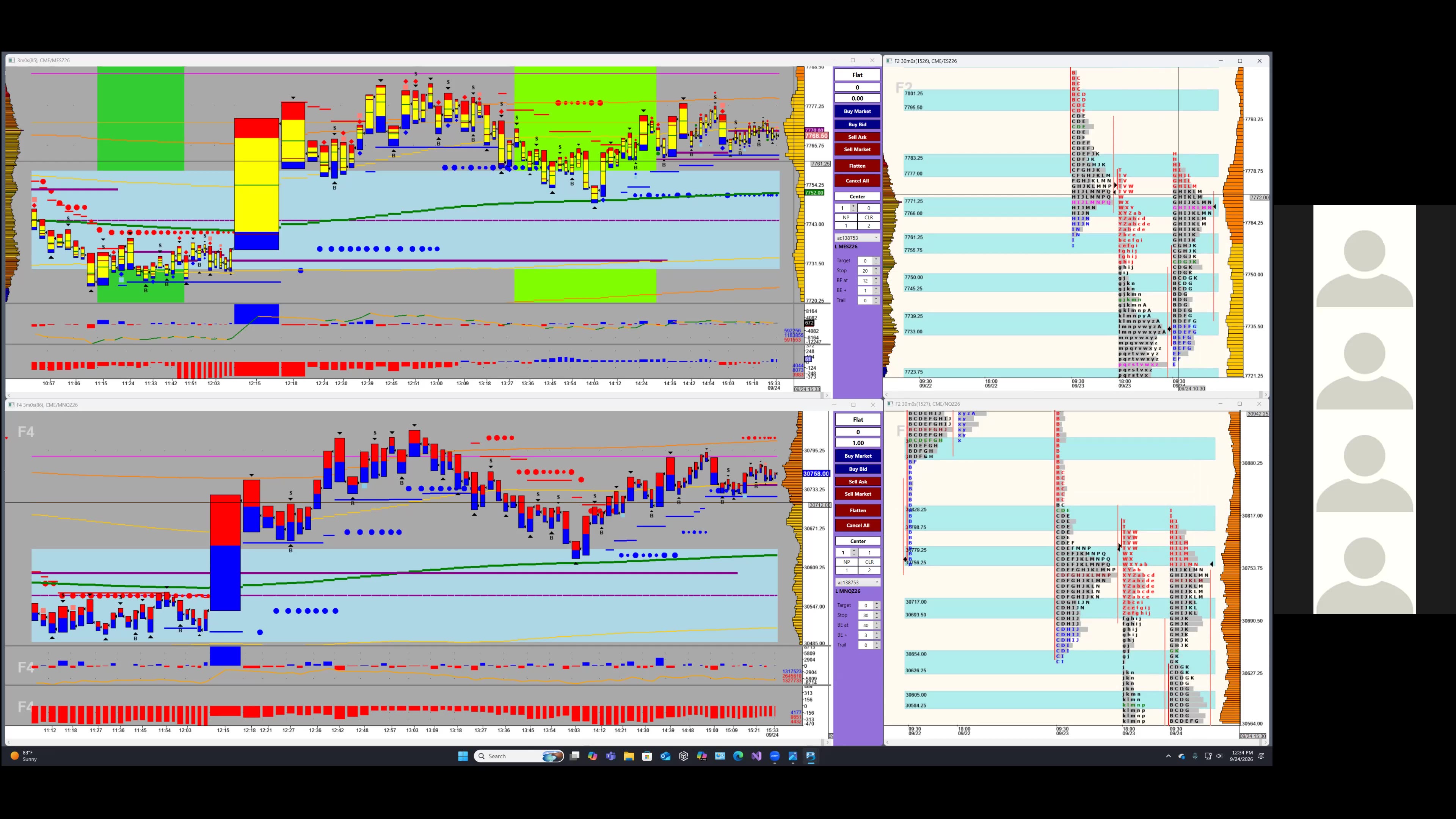 Bluewater Wrap and Trades for Sep 24