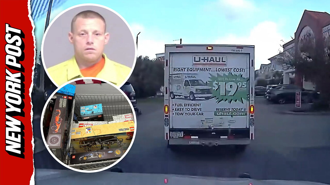 'Lego bandit' nabbed in wild u-haul chase thumbnail