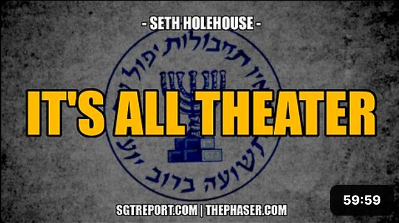 ITS ALL THEATER -- Seth Holehouse
