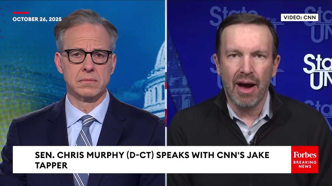 CNNs Jake Tapper Grills Chris Murphy On Govt Shutdowns Threat To SNAP Programs