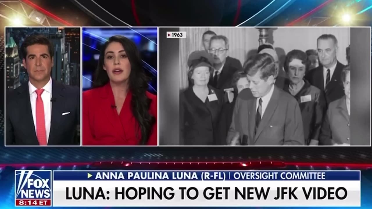 🚨 Rep Luna Bombshell! NBCs withholding never-before-seen video placing Lee Harvey Oswald near President JFKs limo at exact moment of the assassination
