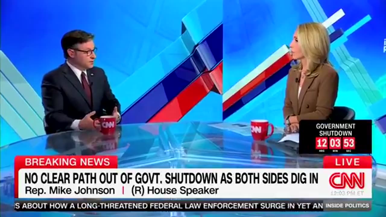 CNNs Dana Bash Just Got Brutally Fact-checked By Speaker Mike Johnson
