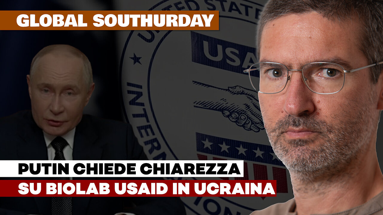 PUTIN PRETENDE la VERITA sui BIOLABORATORI UCRAINI di USAID - ft. Alberto Fazolo