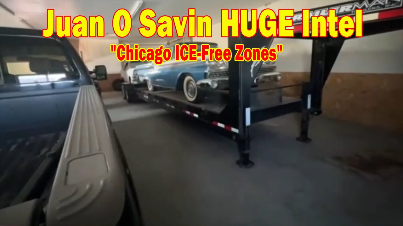 Juan O Savin & Blessed2Teach HUGE Intel 10/7/25: Chicago ICE-Free Zones