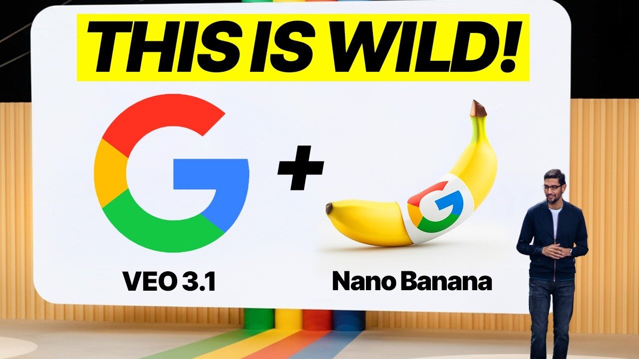 Googles Nano Banana + Veo 3.1 Is INSANE!