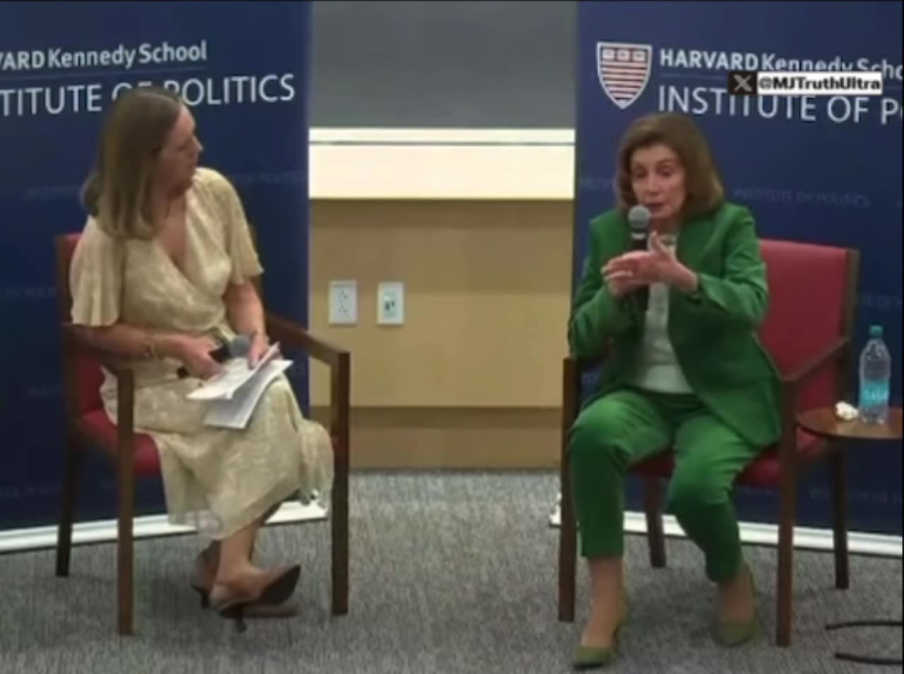 Pelosi lists democrats candidates for President lol