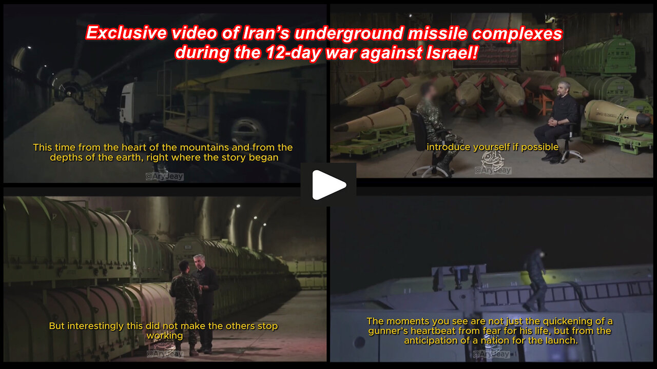 Inside Irans IRGS deep underground missile complexes