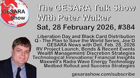 2026-02-28 GESARA Talk Show 384 - Q Special
