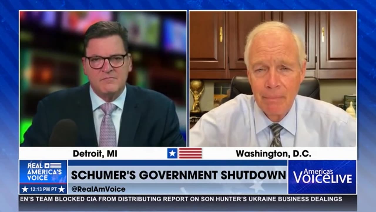Senator Ron Johnson on The Steve Gruber Show 10.7.25