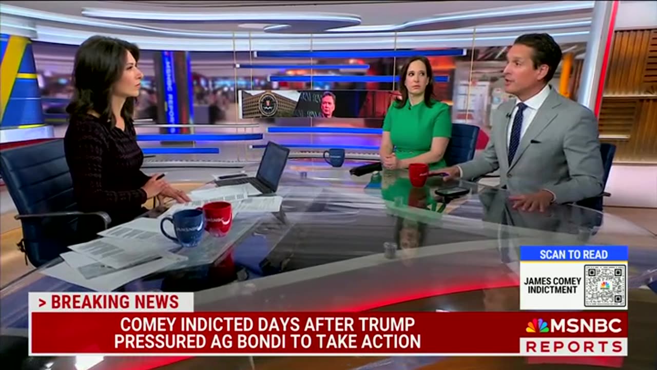MSNBC Legal Analyst Dashes Hopes For Comey Getting Case Tossed Before Trial
