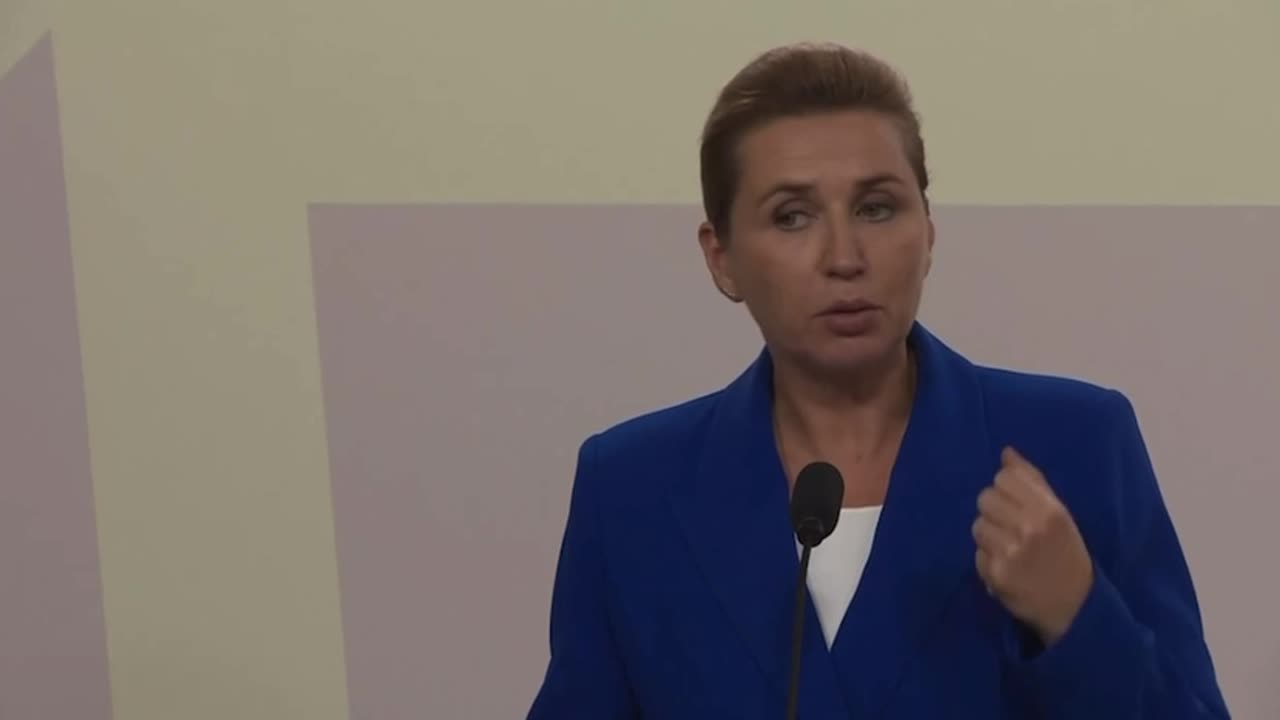 -Denmarks PM says she likes EUs proposed drone wall defense plan, but no matter what