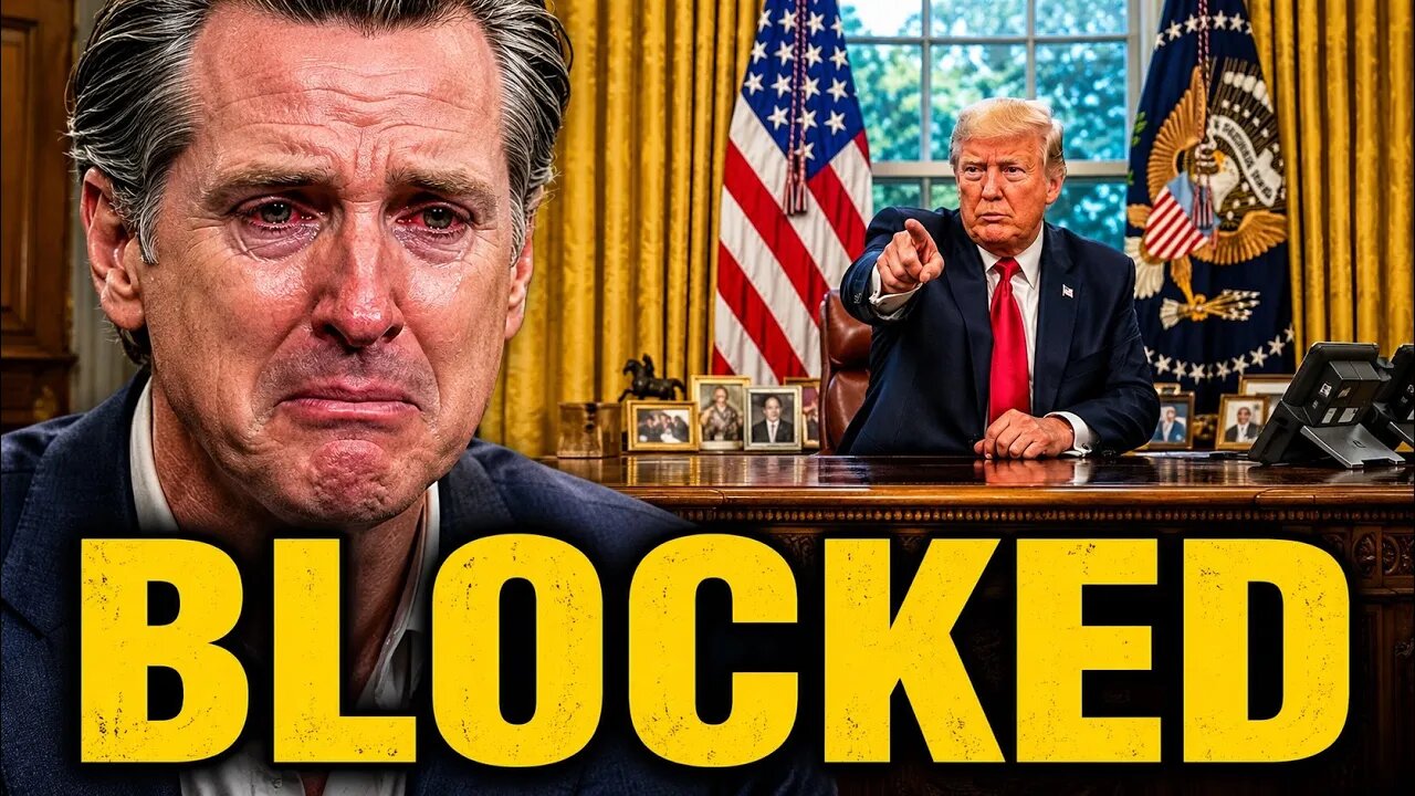 Newsom CAUGHT Rigging Election - Trump DOJ SHUT IT DOWN!