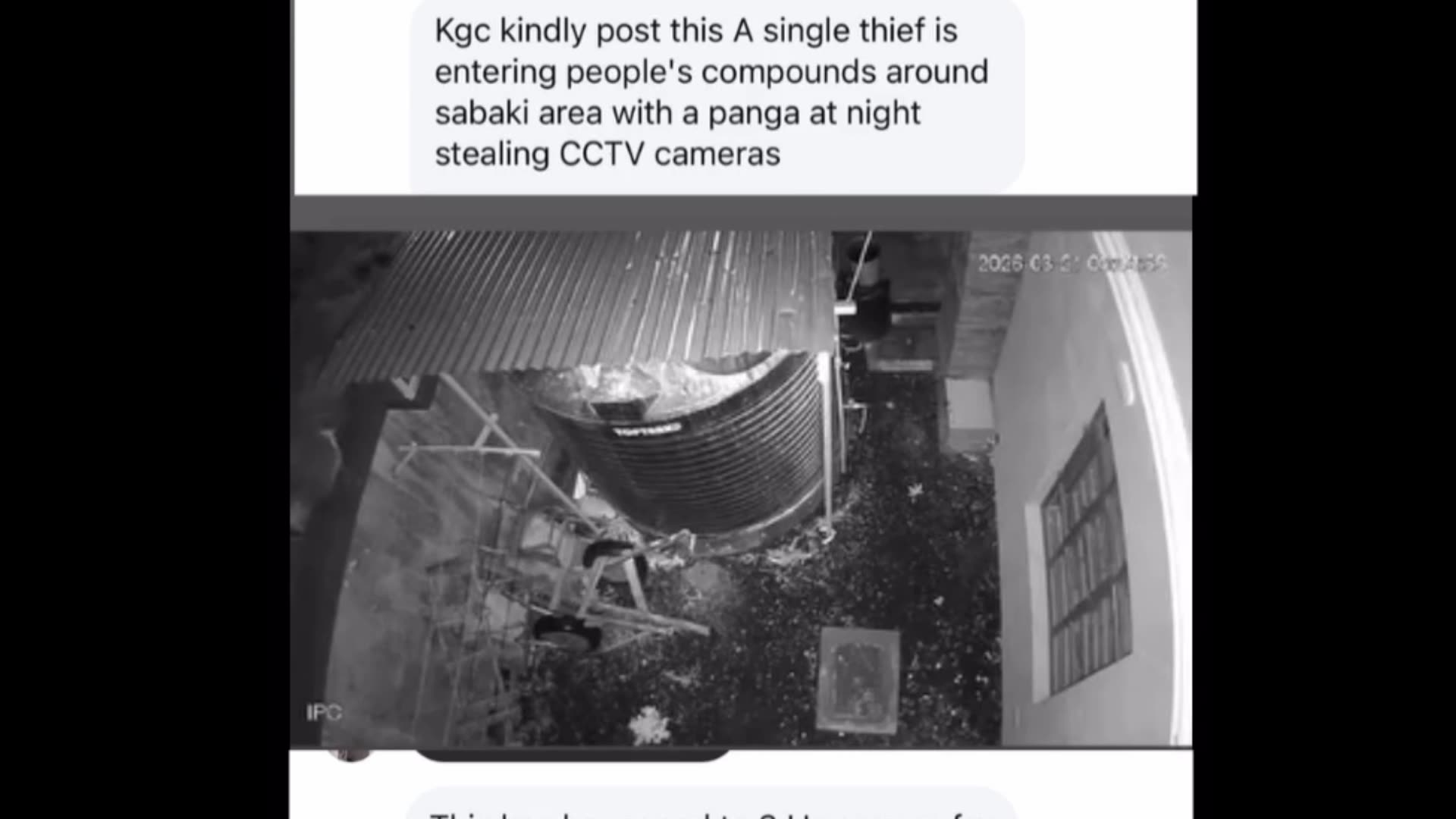 Thief Armed With Sword Caught Stealing