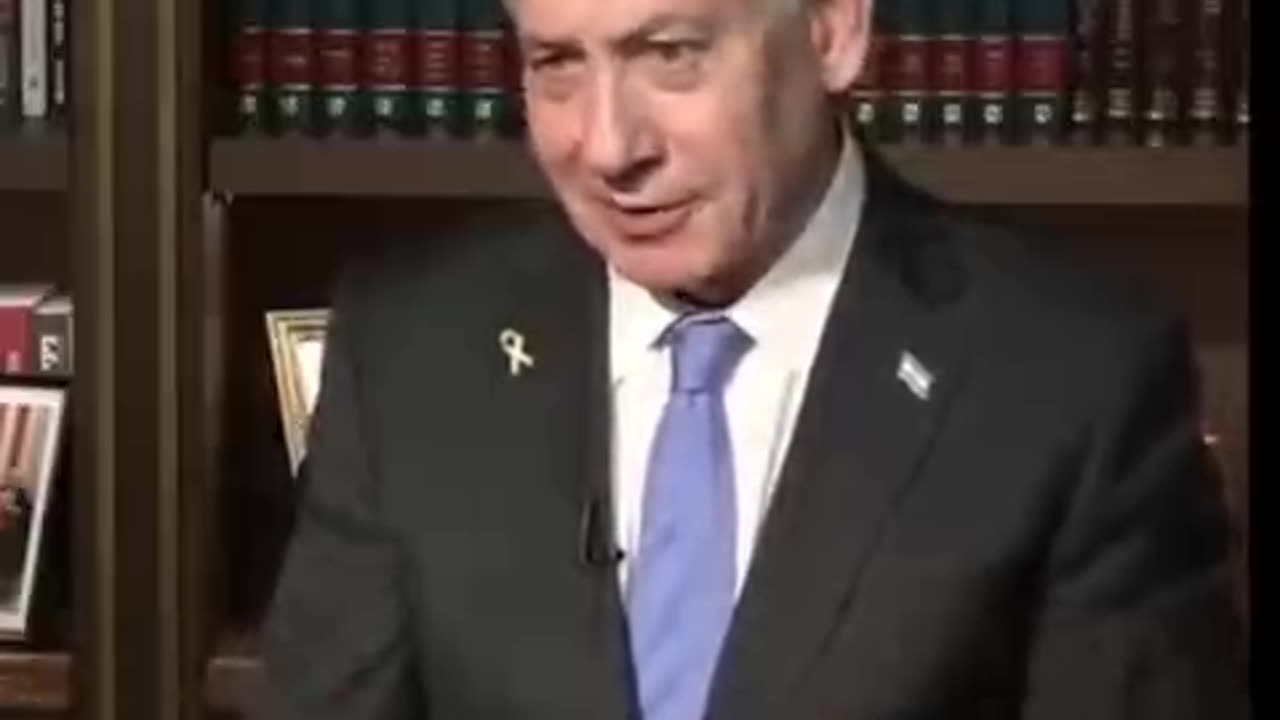 Netanyahu on anti-Semitism and the evil goyim lies about them!
