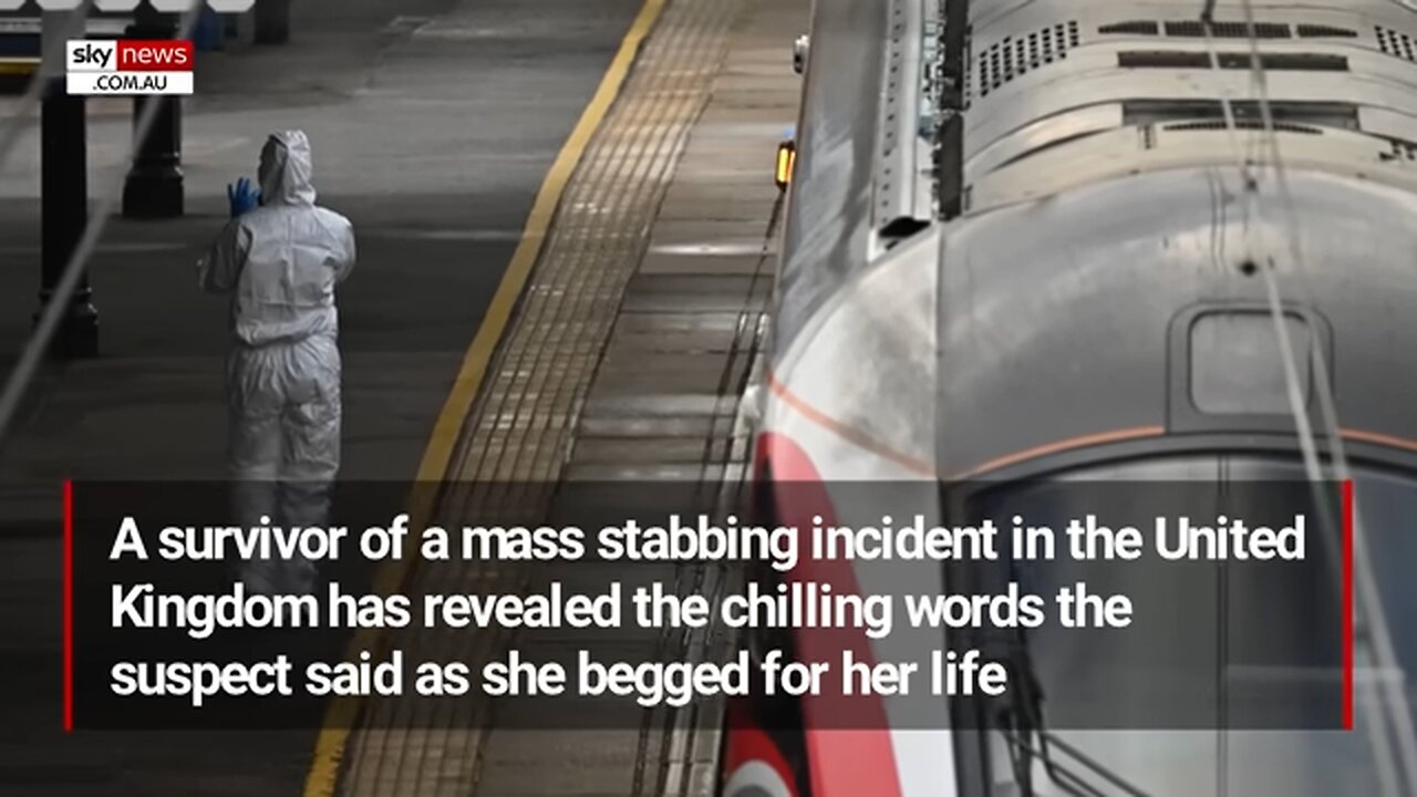 The devil is not going to win: UK train knifeman’s chilling comments revealed