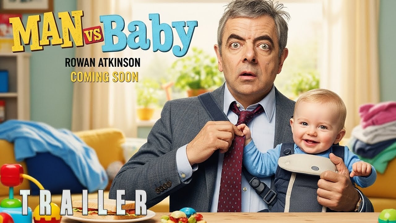 Official Trailer - Netflix - Man Vs Baby - 2025