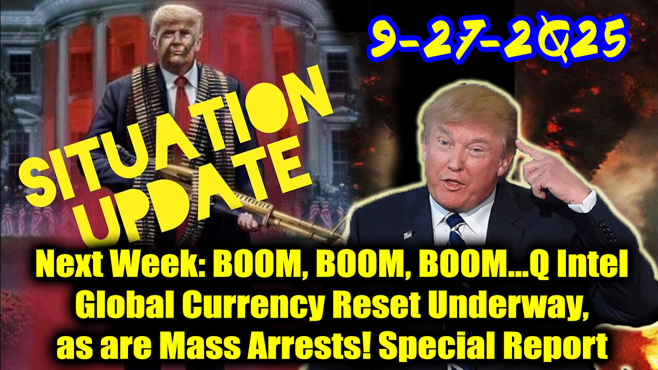 Situation Update 9.27.25 - Trumps Executive Orders, GITMO Update; Trumps Global Military Alliance