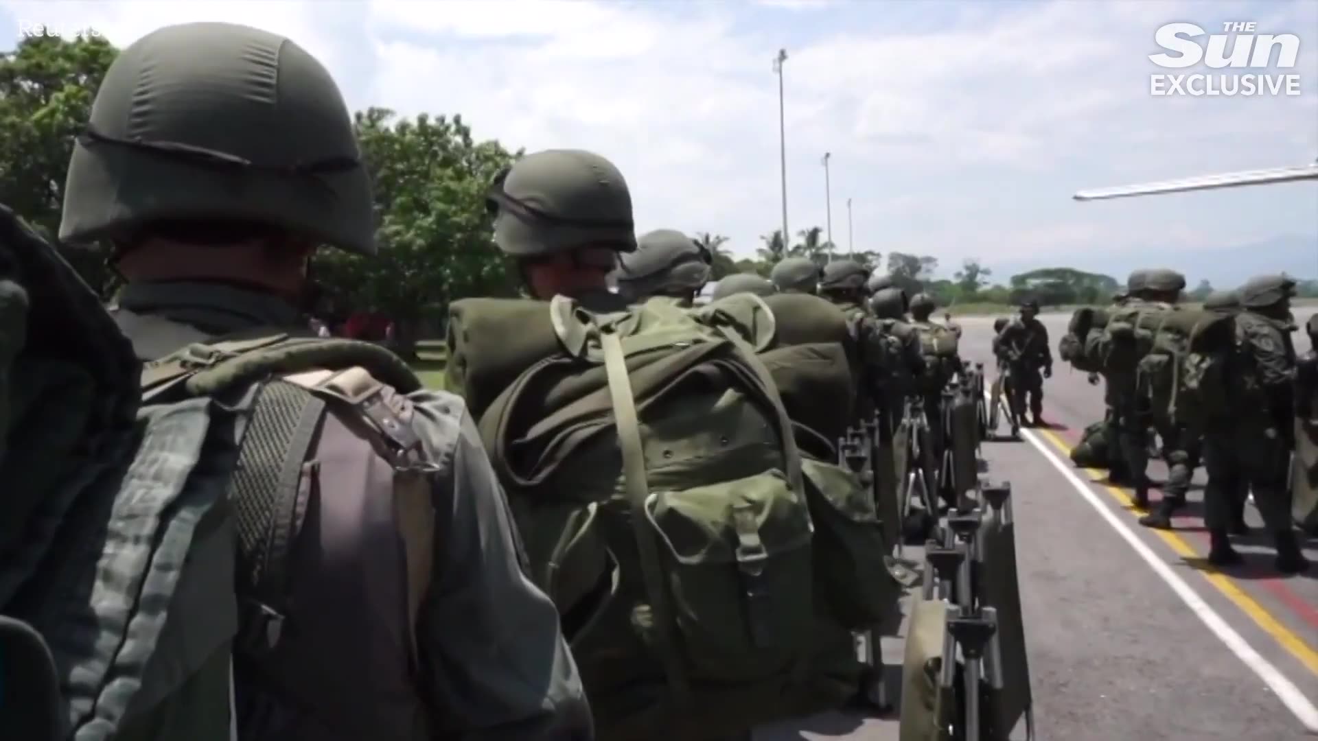 Satellite pics reveal Venezuela SURROUNDED by US Reaper drones and military aircraft