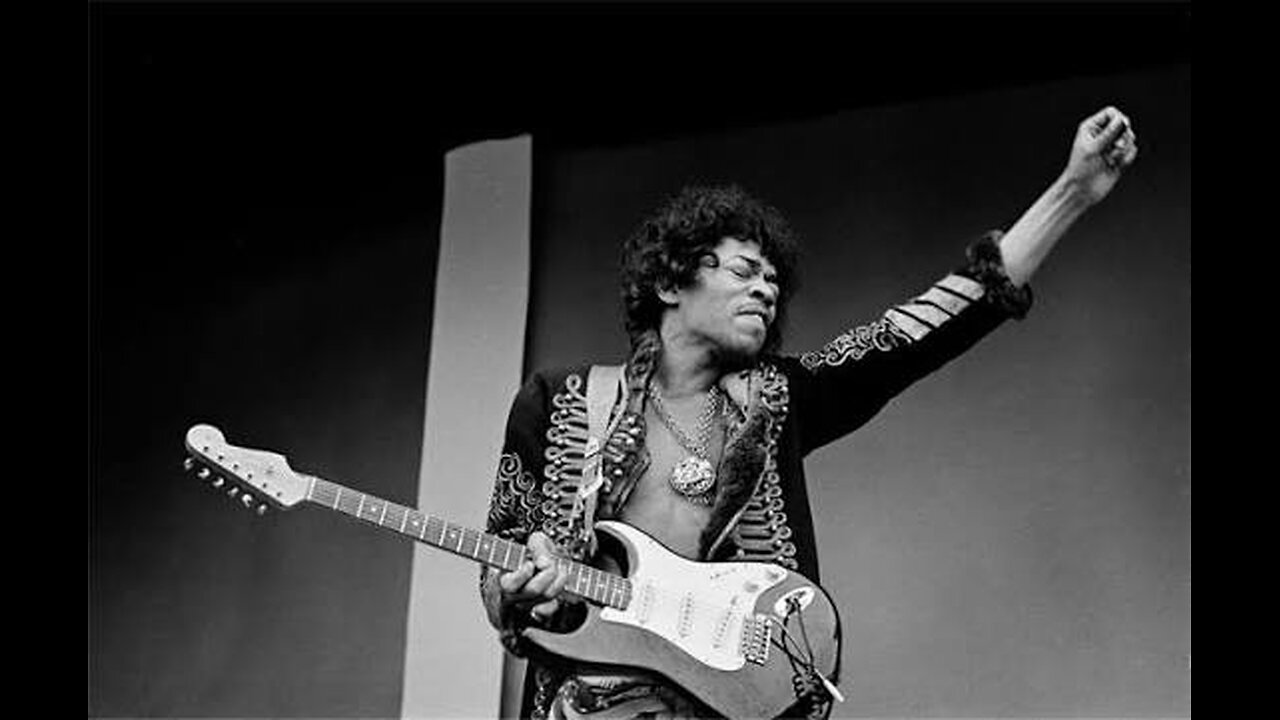 EXTREMELY RARE , but shaggy, JIMI HENDRIX FOOTAGE COMPILATION