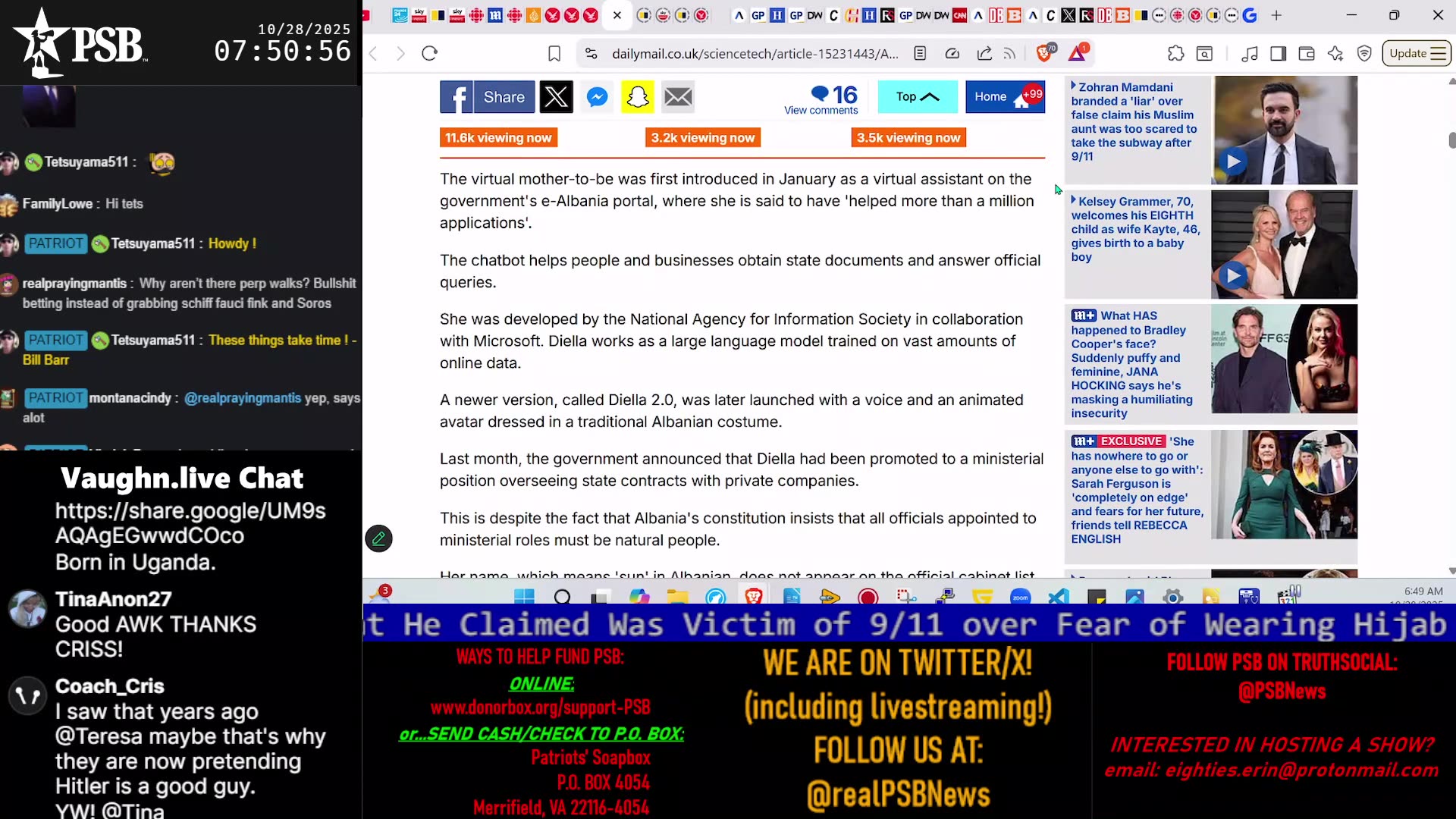 Patriots Soapbox NEWS - LIVE 24/7!