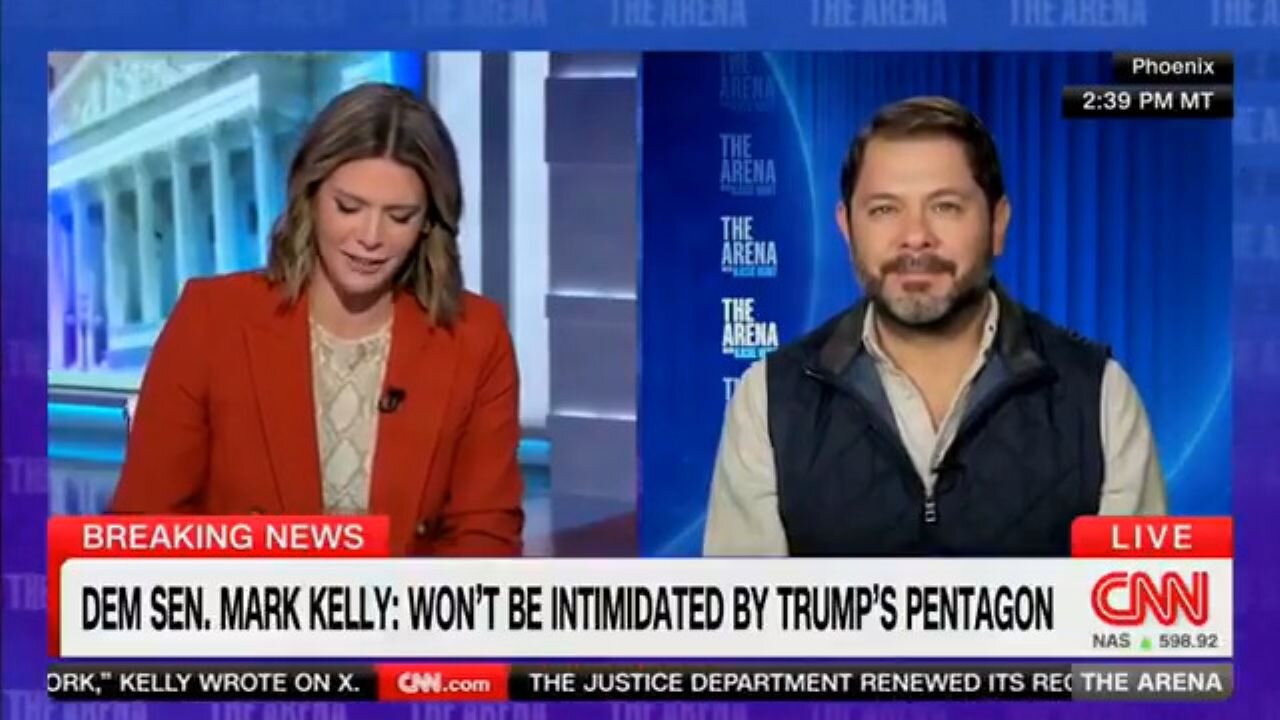 Democrat Sen. Ruben Gallego Confirms Dems Video Instructing Troops To Disobey Orders Was A Script