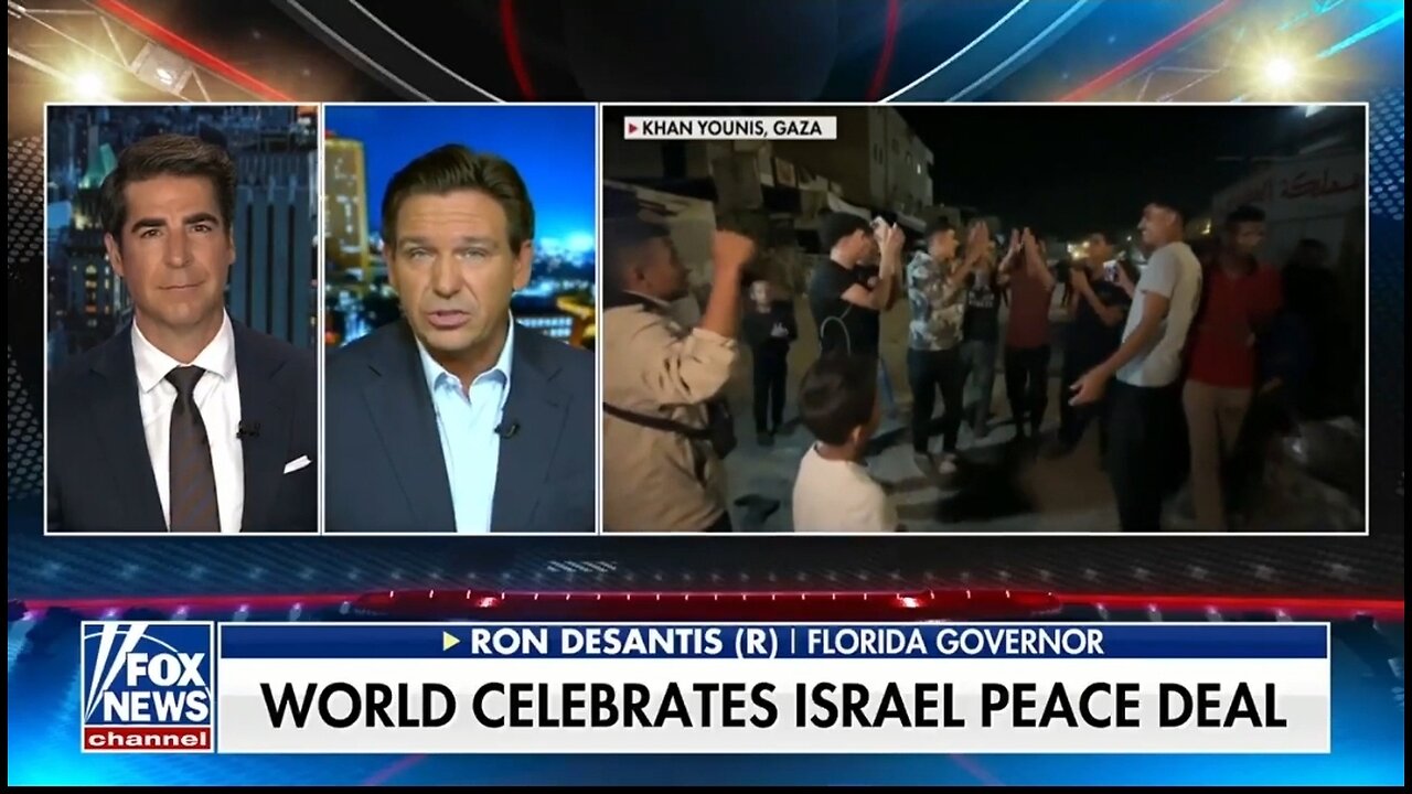 Gov DeSantis: Middle East Respects Trumps Strength