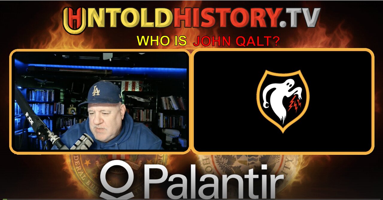 RON PARTAIN W/ THE GHOST. DONT FEAR PALANTIR. WHO IS JOHN QALT?