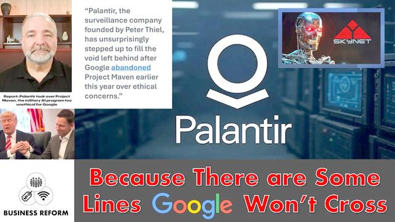 Palantir: Because There Are Some Lines Google Wont Cross — Business Reform