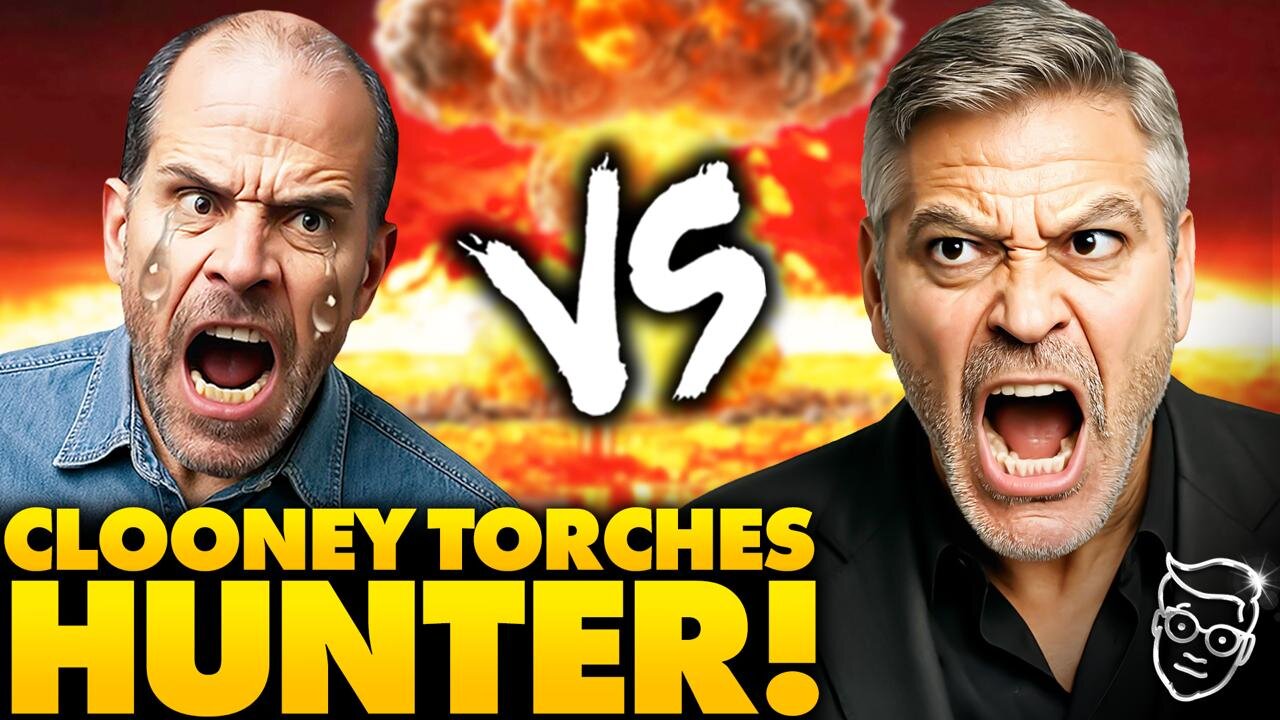 George Clooney Goes to WAR Against Hunter Biden After Both Their Careers Destroyed By Trump: YIKES…