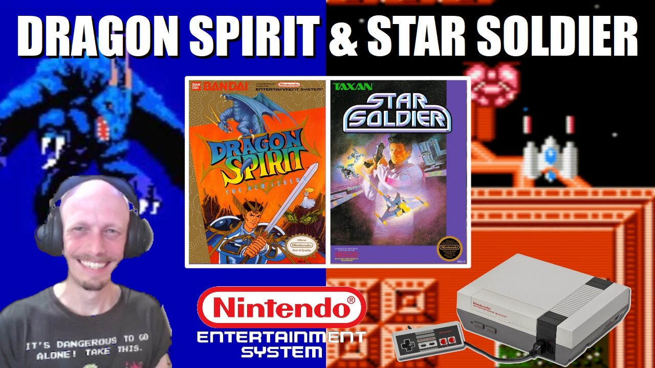 Dragon Spirit & Star Soldier (NES): Transform into a Dragon to Defeat Galda & Save the Galaxy