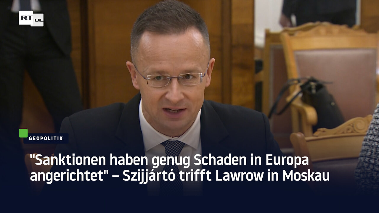 Sanktionen haben genug Schaden in Europa angerichtet – Szijjártó trifft Lawrow in Moskau