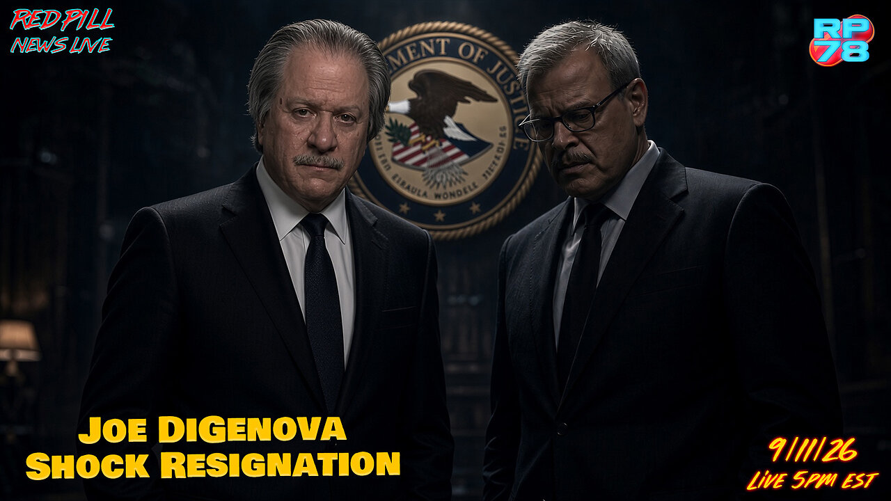 Joe DiGenova Resigns From Grand Conspiracy Investigation on Red Pill News Live thumbnail