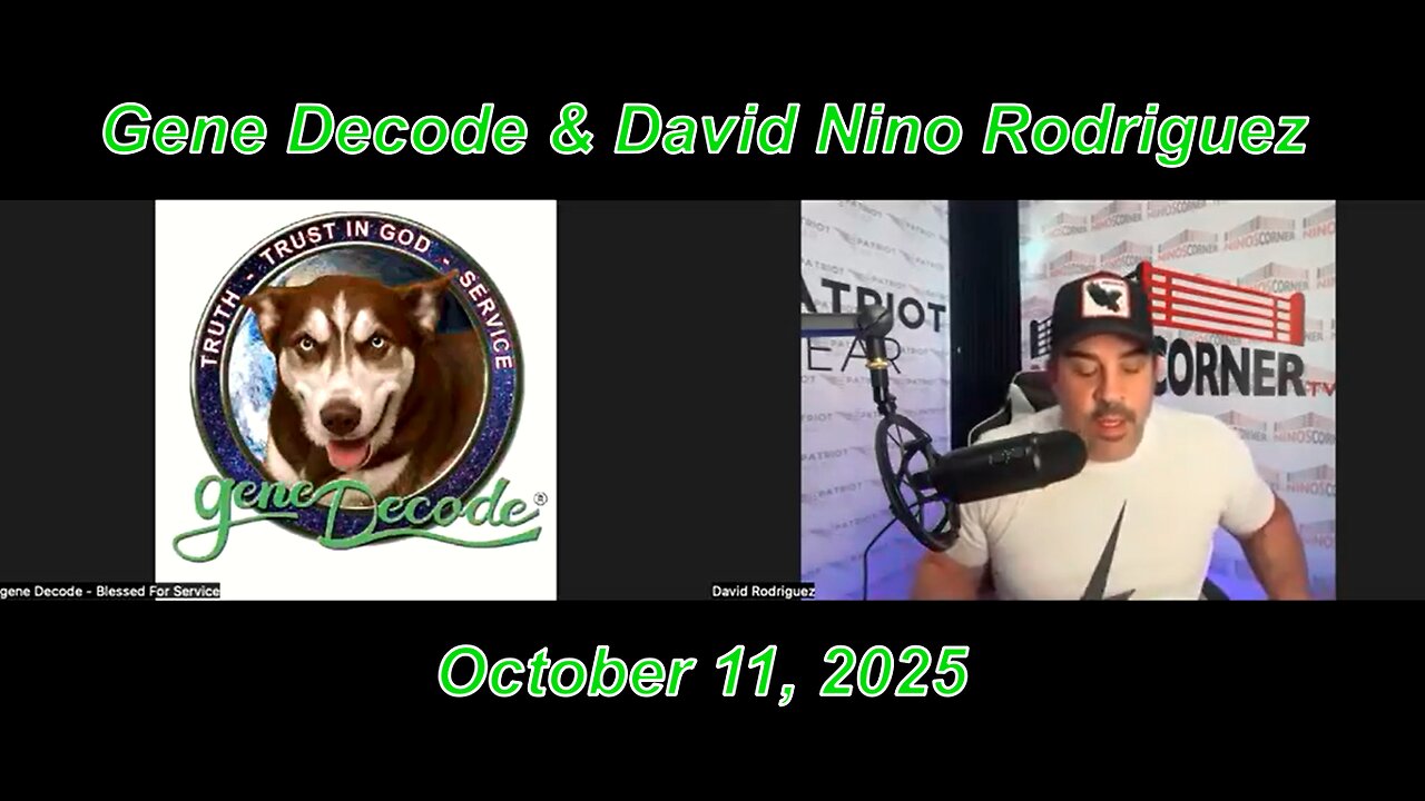 Gene Decode Generals Were Arrested/Operation Now In Full Swing 10-11-25